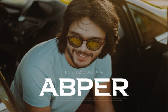 Abper: The Modern Display Font That Elevates Any Design