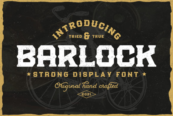 Barlock Font Review: A Bold, Vintage Display Type for Modern Projects