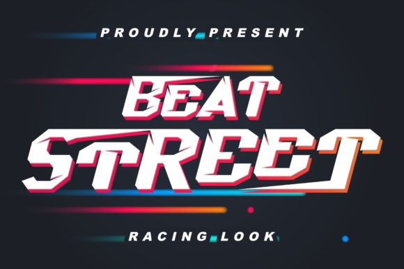 Beat Street: The High-Octane Typeface for Racing and Bold Branding