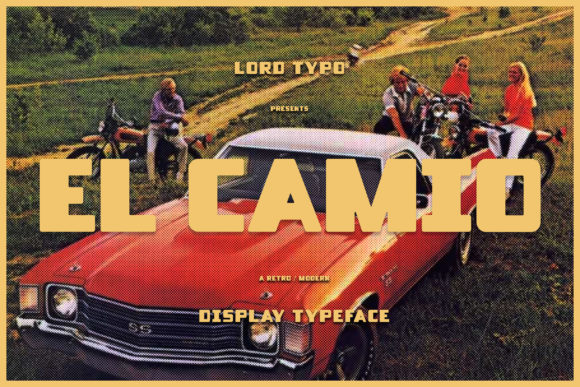El Camio: Reviving the Golden Age of Automotive Typography for Modern Design