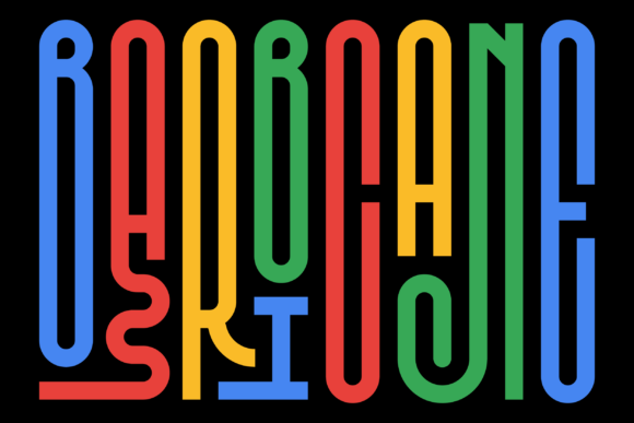 Elevating Visual Communication with the Versatile SK Barbicane Display Font