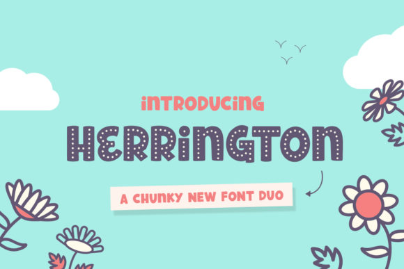 Herrington: The Bold Font for Kids' Branding