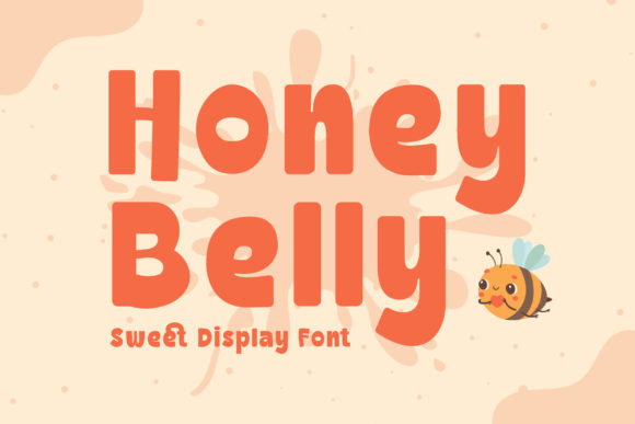 Honey Belly: A Bold Display Font for Creative Projects That Need Impact