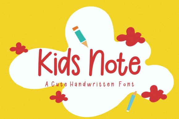 Kids Note: The Playful Display Font That Brings Authenticity to Every Project