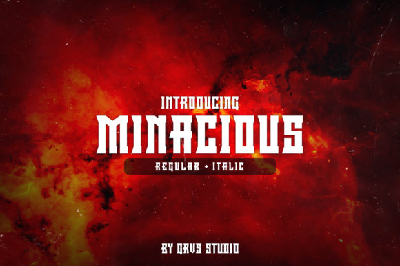 Minacious: Strategic Typography for Distinctive Brand Impact