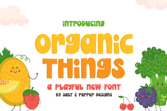 Organic Things: The Playful Display Font Reshaping Creative Workflows