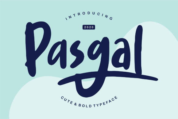 Pasgal: A Genuine Display Font for Modern Urban Design