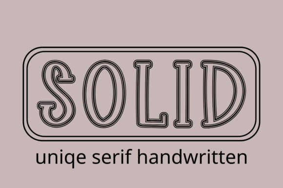 Solid: The Display Font That Redefines Visual Impact