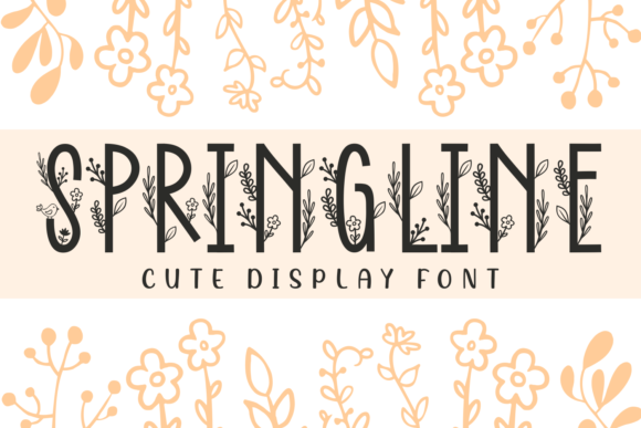 Springline: The Delicate Display Font That Adds Charm to Your Next Project