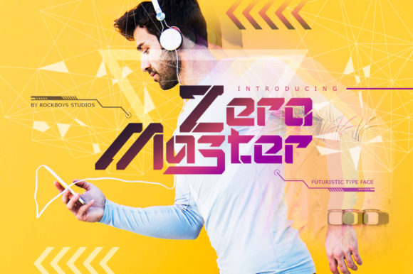Zero Master: The Modern Display Font for High-Impact Design